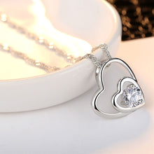 Load image into Gallery viewer, Double Heart Pendant